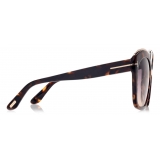 Tom Ford - Chantalle Sunglasses - Occhiali da Sole a Farfalla - Havana - FT0944 - Occhiali da Sole - Tom Ford Eyewear