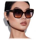 Tom Ford - Chantalle Sunglasses - Occhiali da Sole a Farfalla - Havana - FT0944 - Occhiali da Sole - Tom Ford Eyewear