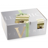 Vincente Delicacies - Colomba Artigianale - Cioccolato Bianco e Crema Pistacchio di Bronte D.O.P. - Le Chic - Pacco Regalo