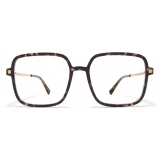 Mykita - Niba - Lite - C22 Antigua Champagne Gold - Acetate Glasses - Optical Glasses - Mykita Eyewear