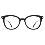 Mykita - Oniki - Lite - C6 Black Glossy Gold - Acetate Glasses - Optical Glasses - Mykita Eyewear