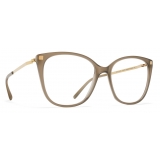 Mykita - Osha - Lite - C7 Taupe Glossy Gold - Acetate Glasses - Optical Glasses - Mykita Eyewear