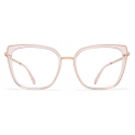 Mykita - Sanna - Lite - A27 Oro Champagne Acqua di Rosa - Metal Glasses - Occhiali da Vista - Mykita Eyewear