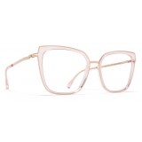 Mykita - Sanna - Lite - A27 Champagne Gold Rose Water - Metal Glasses - Optical Glasses - Mykita Eyewear