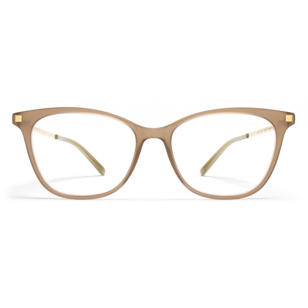 Mykita - Sesi - Lite - C7 Taupe Glossy Gold - Acetate Glasses - Optical Glasses - Mykita Eyewear