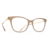 Mykita - Sesi - Lite - C7 Taupe Glossy Gold - Acetate Glasses - Optical Glasses - Mykita Eyewear