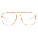 Mykita - Steen - Lite - Argento Arancio Neon - Metal Glasses - Occhiali da Vista - Mykita Eyewear