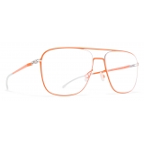 Mykita - Steen - Lite - Argento Arancio Neon - Metal Glasses - Occhiali da Vista - Mykita Eyewear