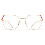 Mykita - Stine - Lite - Glossy Gold Daylily Orange - Metal Glasses - Optical Glasses - Mykita Eyewear