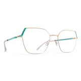 Mykita - Stine - Lite - Champagne Gold Jade Green - Metal Glasses - Optical Glasses - Mykita Eyewear