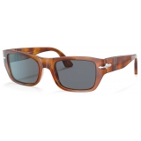 Persol - PO3268S - Terra di Siena / Light Blue - Sunglasses - Persol Eyewear