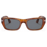 Persol - PO3268S - Terra di Siena / Light Blue - Sunglasses - Persol Eyewear