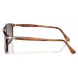 Persol - PO3059S - Terra di Siena / Polarized Light Blue Gradient - Sunglasses - Persol Eyewear