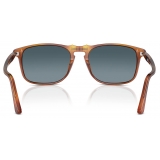 Persol - PO3059S - Terra di Siena / Azzurre Polarizzate Sfumate - Occhiali da Sole - Persol Eyewear