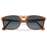 Persol - PO3059S - Terra di Siena / Azzurre Polarizzate Sfumate - Occhiali da Sole - Persol Eyewear