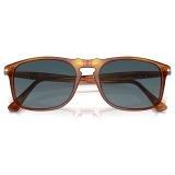 Persol - PO3059S - Terra di Siena / Polarized Light Blue Gradient - Sunglasses - Persol Eyewear