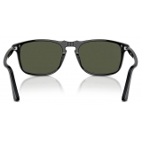 Persol - PO3059S - Black / Green - Sunglasses - Persol Eyewear