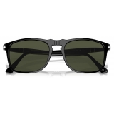 Persol - PO3059S - Black / Green - Sunglasses - Persol Eyewear