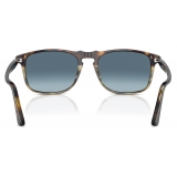 Persol - PO3059S - Tortoise Spotted Brown / Azure Gradient Blue - Sunglasses - Persol Eyewear