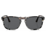 Persol - PO3059S - Tortoise Brown / Dark Grey - Sunglasses - Persol Eyewear