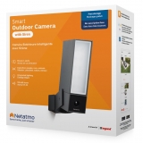 Netatmo - Smart Outdoor Camera with Siren - Black - Intelligent Camera