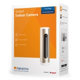 Netatmo - Videocamera Interna Intelligente e Rilevatore Di Fumo Intelligente - Videocamera Intelligente