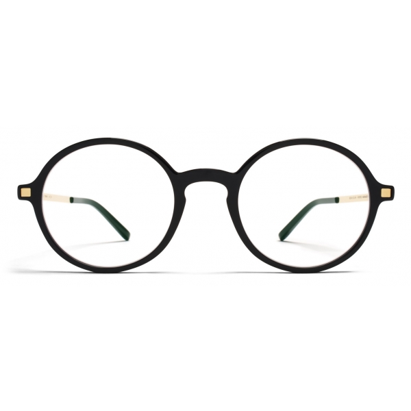 Mykita - Tomkin - Lite - C6 Black Glossy Gold - Acetate Glasses - Optical Glasses - Mykita Eyewear