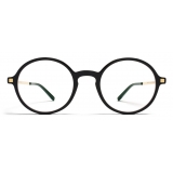 Mykita - Tomkin - Lite - C6 Black Glossy Gold - Acetate Glasses - Optical Glasses - Mykita Eyewear