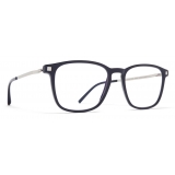 Mykita - Tuktu - Lite - C40 Dark Blue Shiny Silver - Acetate Glasses - Optical Glasses - Mykita Eyewear