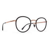 Mykita - Tuva - Lite - A37 Rame Lucido Nero - Metal Glasses - Occhiali da Vista - Mykita Eyewear