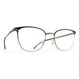 Mykita - Ulla - Lite - Shiny Copper Black - Metal Glasses - Optical Glasses - Mykita Eyewear