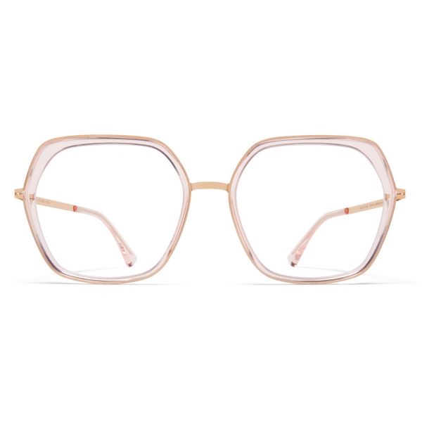 Mykita - Valda - Lite - A27 Champagne Gold Rose Water - Metal Glasses - Optical Glasses - Mykita Eyewear