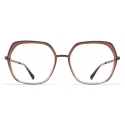 Mykita - Valda - Lite - A64 Mocca Brown Gradient - Metal Glasses - Optical Glasses - Mykita Eyewear