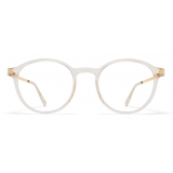 Mykita - Yaska - Lite - C1 Champagne Glossy Gold - Acetate Glasses - Optical Glasses - Mykita Eyewear