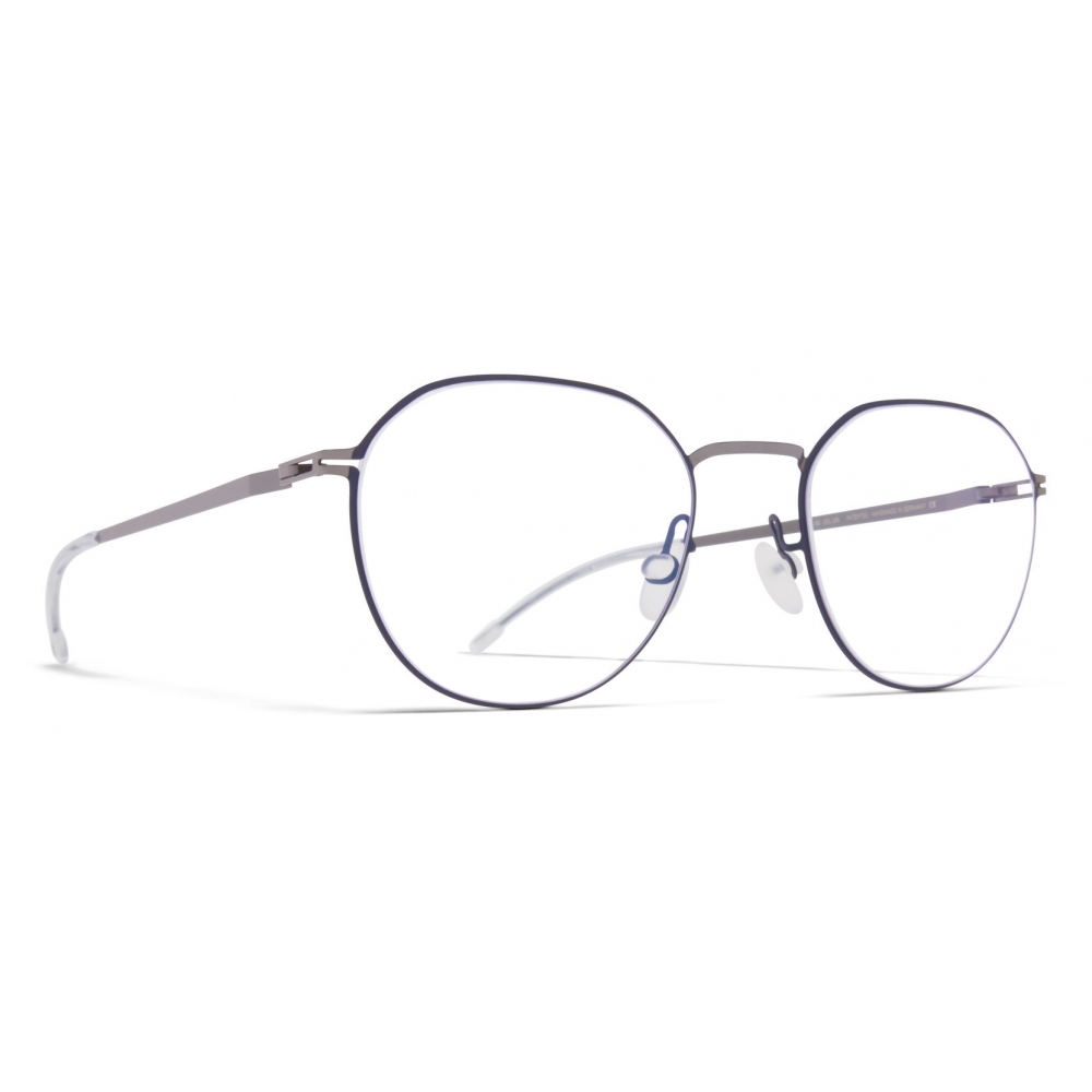 Mykita - Yngve - Lite - Shiny Graphite Indigo - Metal Glasses - Optical ...