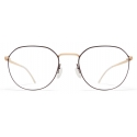 Mykita - Yngve - Lite - Champagne Gold Dark Brown - Metal Glasses - Optical Glasses - Mykita Eyewear