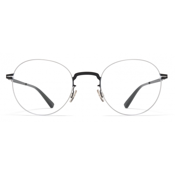 Mykita - Akemi - Lessrim - Argento Nero - Metal Glasses - Occhiali da Vista - Mykita Eyewear
