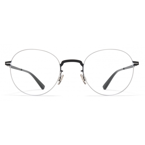 Mykita - Akemi - Lessrim - Silver Black - Metal Glasses - Optical Glasses - Mykita Eyewear