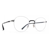 Mykita - Akemi - Lessrim - Silver Black - Metal Glasses - Optical Glasses - Mykita Eyewear