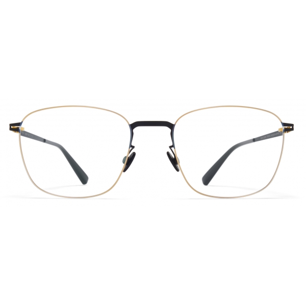 Mykita - Haru - Lessrim - Gold Black - Metal Glasses - Optical Glasses - Mykita Eyewear