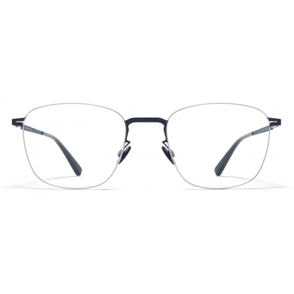 Mykita - Haru - Lessrim - Silver Indigo - Metal Glasses - Optical Glasses - Mykita Eyewear