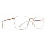 Mykita - Haru - Lessrim - Champagne Gold Taupe Grey - Metal Glasses - Optical Glasses - Mykita Eyewear