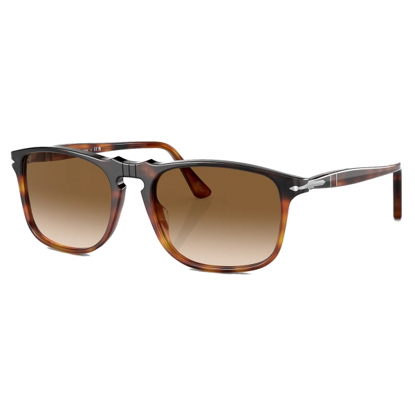 Persol - PO3059S - Tortoise Brown / Clear Gradient Brown - Sunglasses - Persol Eyewear