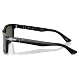 Persol - PO3048S - Black / Green - Sunglasses - Persol Eyewear