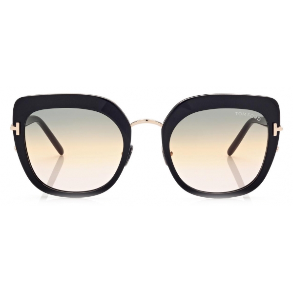 Tom Ford - Virginia Sunglasses - Occhiali da Sole a Farfalla - Nero - FT0945 - Occhiali da Sole - Tom Ford Eyewear