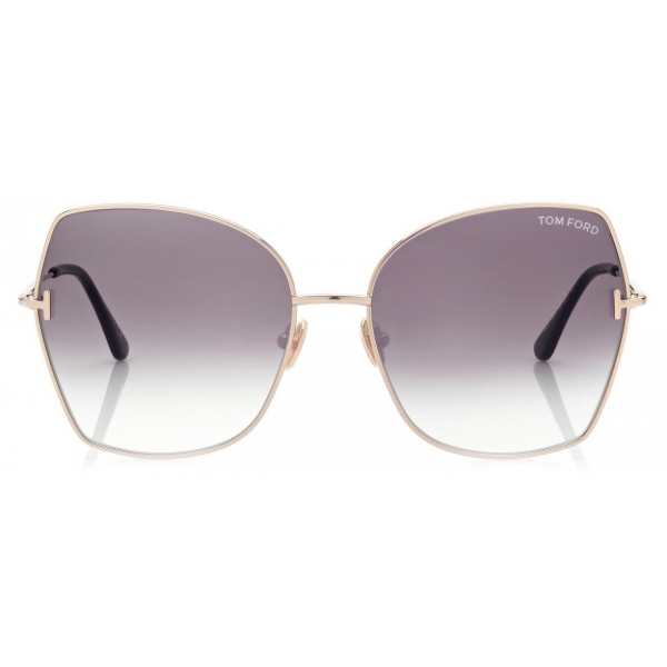 Tom Ford - Farah Sunglasses - Round Sunglasses - Gold - FT0951 - Sunglasses - Tom Ford Eyewear
