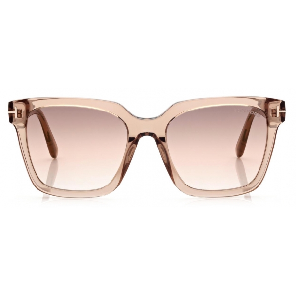 Tom Ford - Selby Sunglasses - Occhiali da Sole Squadrati - Champagne - FT0952 - Occhiali da Sole - Tom Ford Eyewear