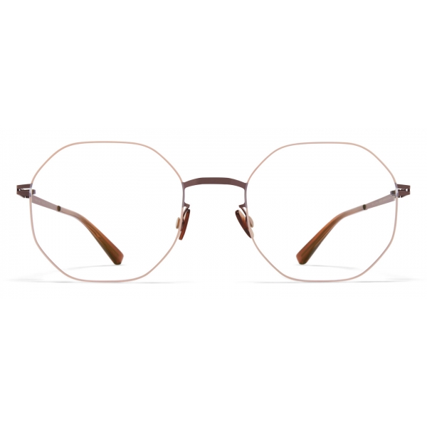 Mykita - Kaori - Lessrim - Mocca Safrane - Metal Glasses - Optical Glasses - Mykita Eyewear