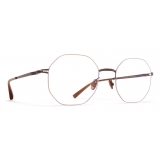 Mykita - Kaori - Lessrim - Mocca Safrane - Metal Glasses - Optical Glasses - Mykita Eyewear