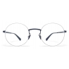 Mykita - Kayo - Lessrim - Argento Indaco - Metal Glasses - Occhiali da Vista - Mykita Eyewear